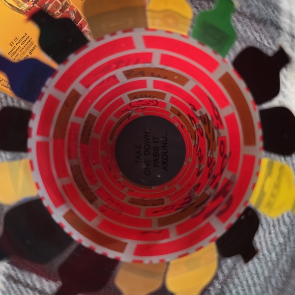 Lolita Hand Painted Pilsner Glass "99 Bottles of Beer on the Wall" - Picture 3 of 4